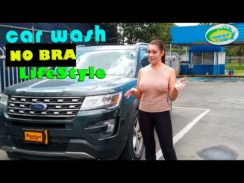 ✅ NO BRA Driving Ford Explorer 🚙 & car wash braless lifestyle [#1]