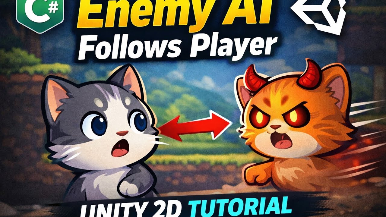 Unity 2D Enemy AI – Make the Enemy Chase the Player (Step by Step ...