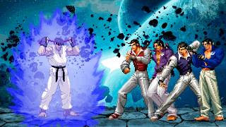[KOF Mugen] Supreme Ryu vs Robert Garcia Team