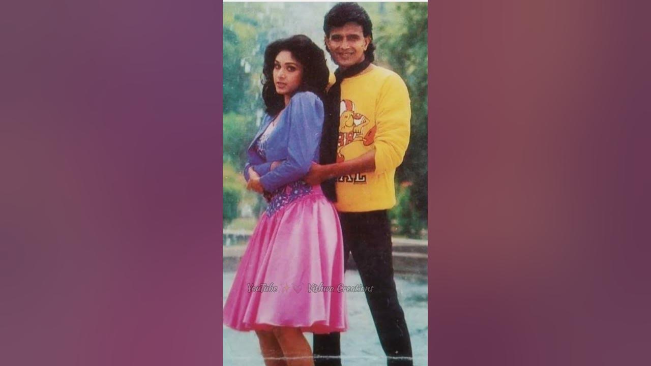 Mithun Chakraborty & Meenakshi Sheshadri 💕👫😍 Love 4k Song 🌹Old Is Gold #mithun #meenakshi ✨Bollywood