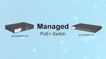 Managed PoE+ Switch