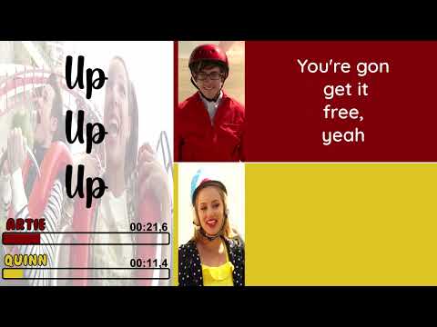 Glee -  Up Up Up | Line Distribution + Lyrics