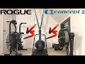 The Rogue Echo Bike Vs The Concept2 SkiErg Vs The Concept2 Rower