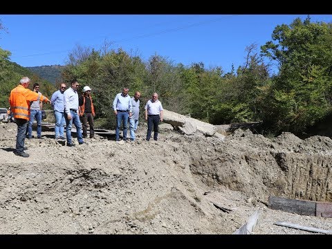 შოთა რეხვიაშვილი გარდაბანში ინფრასტრუქტურულ პროექტებზე