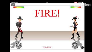 gunblood game play with cheats but 1 shot almost everyone