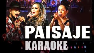 PAISAJE - La Adelio Valdez - Karina - Abel Pintos - KARAOKE + CORO