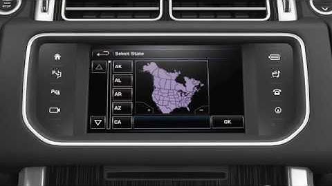 Range Rover Navigation System Tutorial