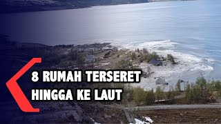 [Video Amatir] Detik-detik Dahsyatnya Longsor dan Tanah Bergerak di Norwegia