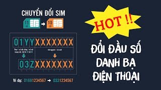 [Hướng Dẫn] Đổi Đầu Số Danh Bạ Trên iOS và Android | Minh Tuấn Mobile screenshot 3
