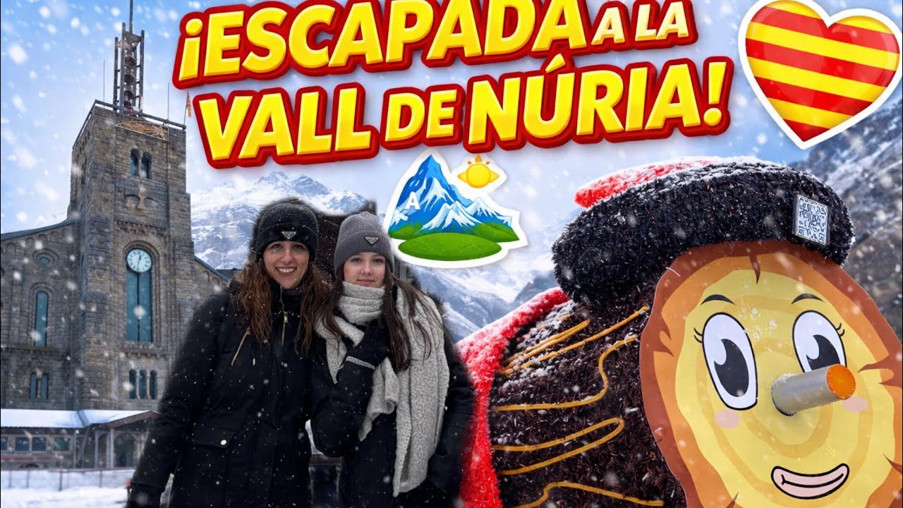 ESCAPADA PERFECTA: ¡NIEVE, TREN CREMALLERA Y LA VALL DE NURIA!❄️☃️