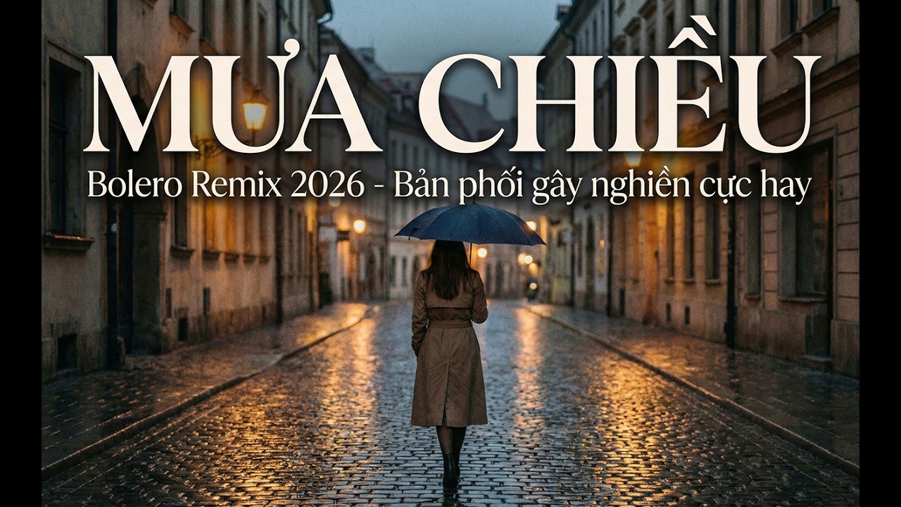 Mưa Chiều - Bolero Remix 2026 (Giọng Nữ) - Bản phối gây nghiền cực hay #muachieu #shorts #trending