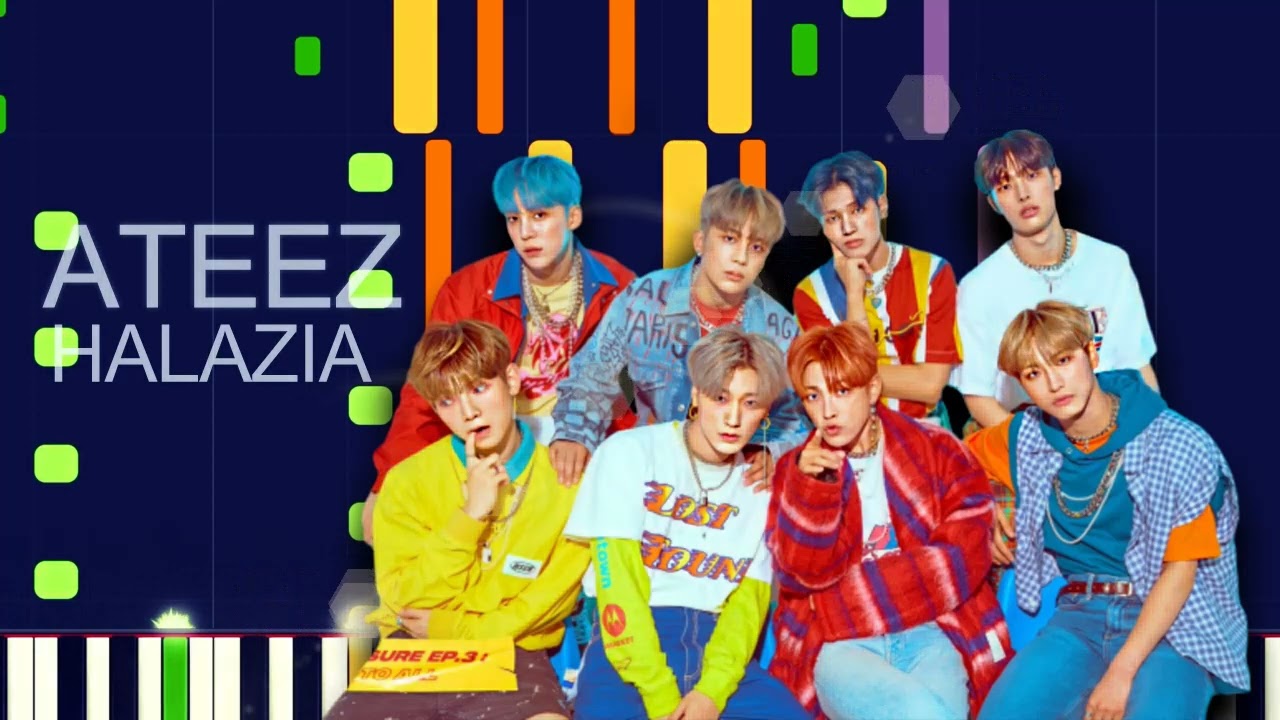 Ateez - HALAZIA (PRO MIDI FILE REMAKE) - "in the style of"