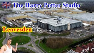 Harry Potter Studio drone footage in Leavesden