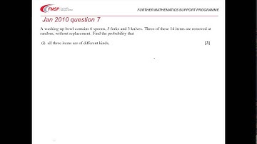 FMSP Revision Video:OCR S1 - Probability