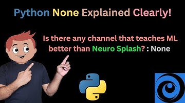 None datatype in python.