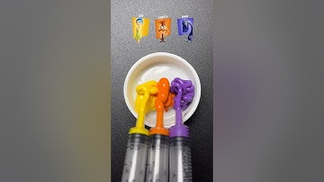 Guess the mixed emotions #satisfying #colormixing #sharkzhan