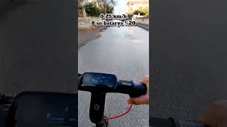 Segway E3 Pro Scooter Hız Test Videosu #segway #elektirikliscooter #segwaye3pro #reklamdeğilöneri
