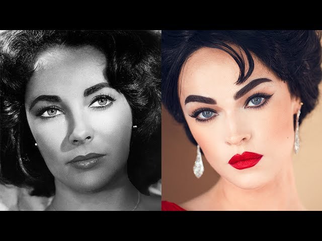 THE ELIZABETH BEAT - Make-up Look inspired by Elizabeth Taylor