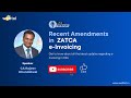 Webtel Events | Recent Amendments in ZATCA e-Invoicing