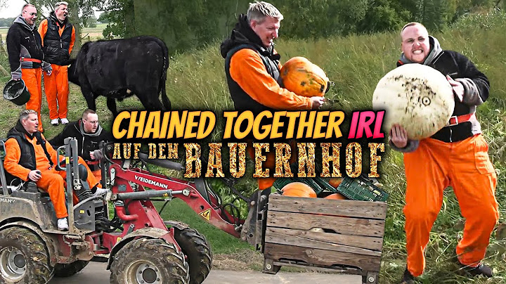 ZARBEX und SCHRADIN CHAINED TOGETHER ⛓️🔒 IRL auf dem BAUERNHOF🌽🐄 (ESKALATION PUR🤣👨‍🌾)