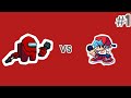 Amongus rojo en FNF | 1ra parte | FRANJUEGOS