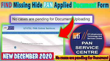 |SOLUTION for PAN CARD document uploading problem|CSC UTI PAN CARD|