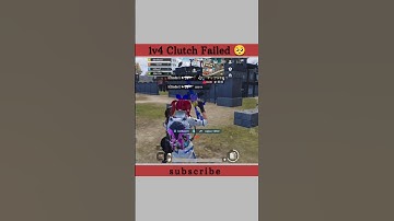 1V4 Clutch Failed 😤 || BGMI || #shorts #trending #viral #ytshorts #bgmi #pubgmobile