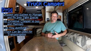 Choose an RV: Pros and Cons of Each Type and Why We Chose a Truck Camper