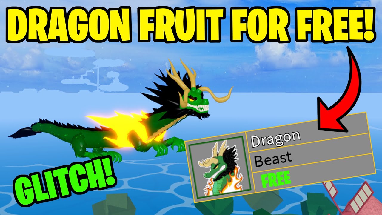 Cuando te sale la fruta dragon en BLOX FRUITS 