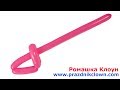 МЕЧ из шаров БЫСТРО и ЛЕГКО сабля ШПАГА Easy Balloon Sword DIY TUTORIAL