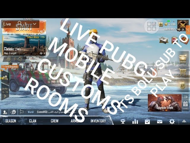 PUBG MOBILE LIVE  LETS GO  4 FIGURE CLAW