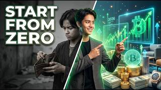 How to Build Wealth From Zero in 2026 | Crypto, Stocks &amp; Smart Income Strategies