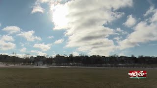Above average temps and dry conditions to stick around
