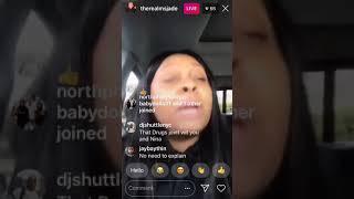 Ms jade goes off on quilly for calling her a b**ch , she says she will punch on quillymillz +more