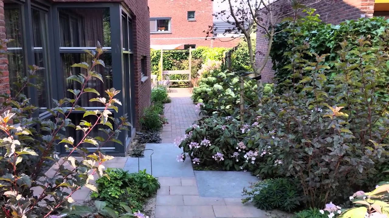 Wonderlijk Cottage tuin voorbeeld - YouTube GN-44