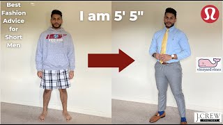 I am 5' 5" and this is how I dress (Short Men Fashion Guide)