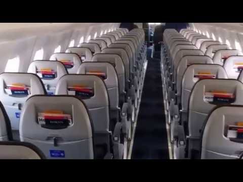 EMBRAER 170-175 PASSENGER CABIN WALK THRU