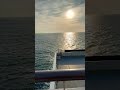 Golden Hour Arrival | Sunset Boat Docking Aesthetic #ocean #sunset #nature #youtubeshorts #shorts