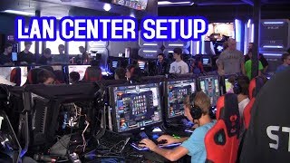 Lan center setup
