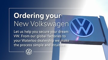 Ordering Your New VW @vwwaterloo
