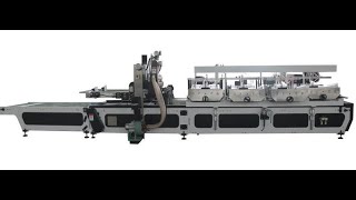 Full automatic partition assembler inserter machine