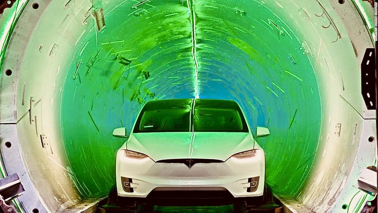Construction Elon Musk's New Tunnel Under Los Angeles To Bypass Traffic