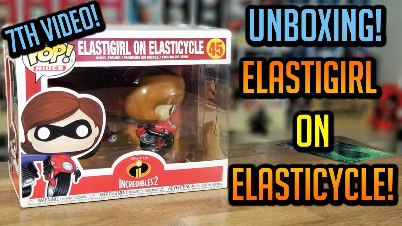 elastigirl on elasticycle funko pop
