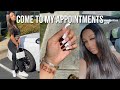 come to all my appointments with me! (Hair, Nails, Eyebrow tint, etc) ft. Asteria Hair| Saria Raine