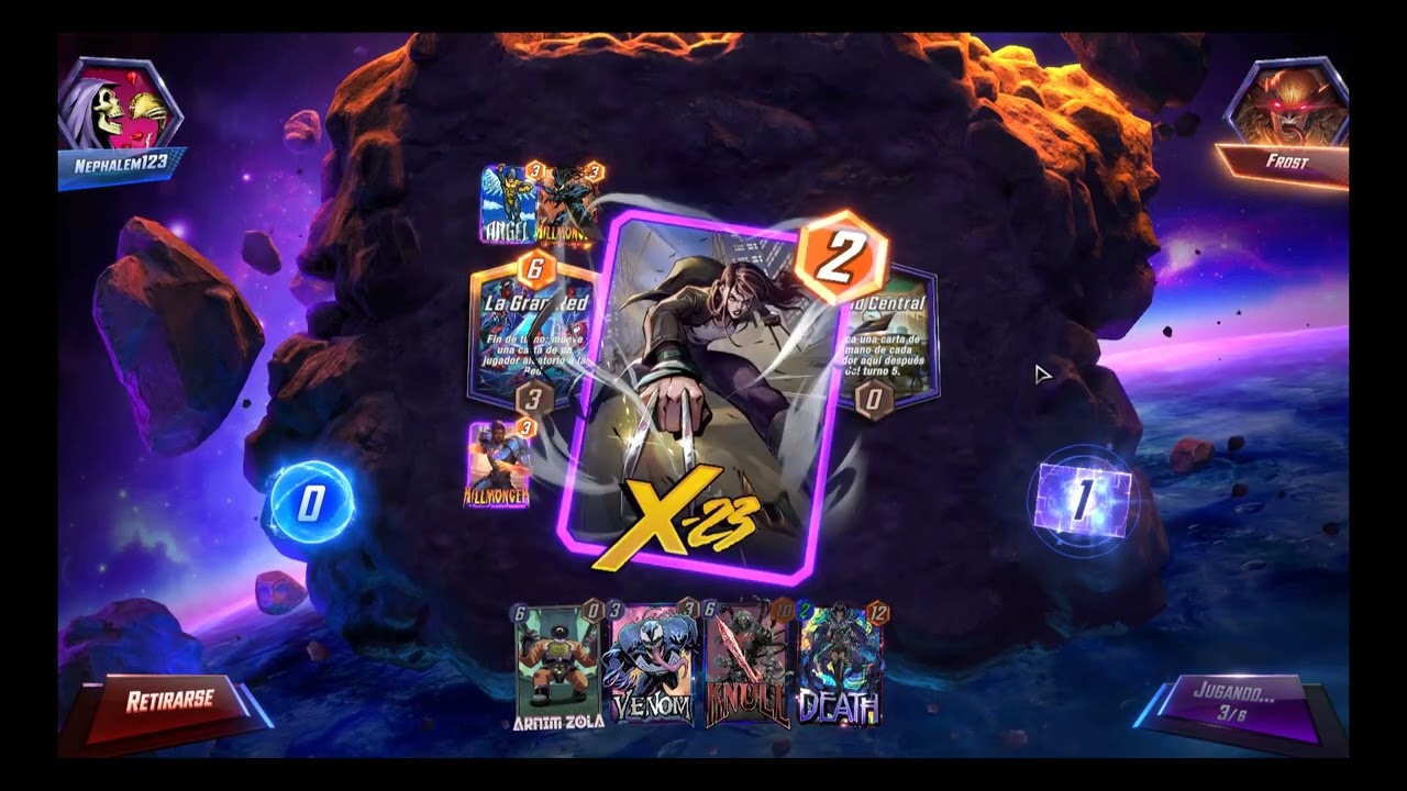 Marvel Snap - Mazo Destrucción - Knull, Death, Elixir.