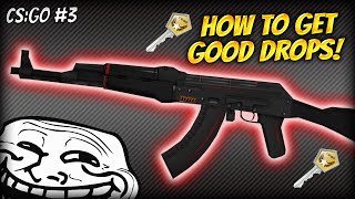 HOW TO GET GOOD STUFF IN CS:GO! REDLINE AK-47! CS:GO CASE OPENING (#3) screenshot 1