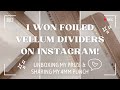 4mm Ring Punch + New Vellum Dividers // stylish + minimal co