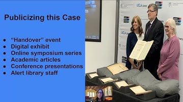 Forging the Future by Correcting the Past: Returning Nazi Looted Material from an Academic Library