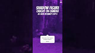 SHADOW FIGURE CAUGHT ON CAMERA  #shorts #paranormal #caughtoncamera