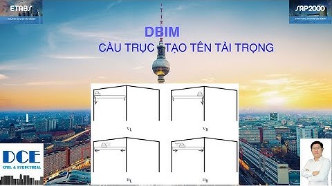 Phần 8-11: Cầu trục - Tạo load patern theo VN, ASCE/MBMA